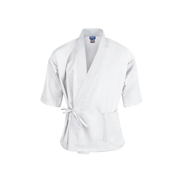 Allpoints Kng Lg Sushi Chef Coat White 3/4 Sleeve 2129WHWHL - main